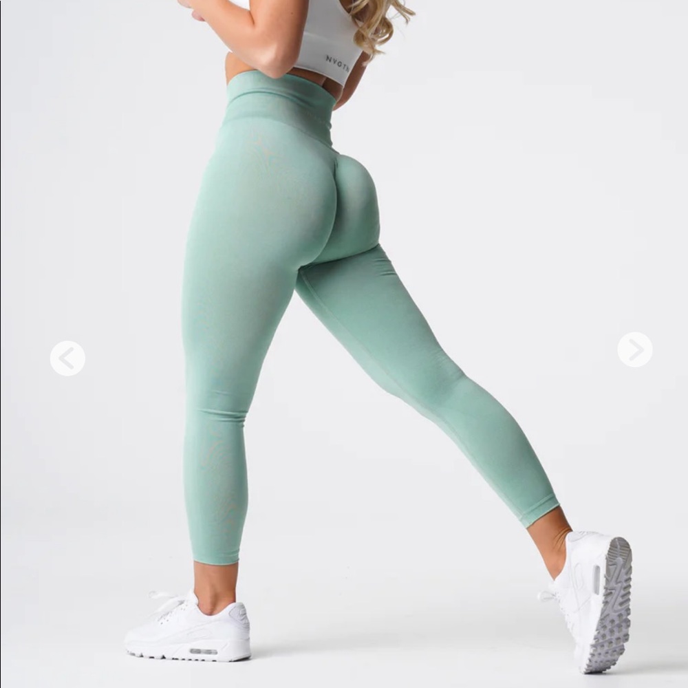 NVGTN Sage Green NV Seamless Leggings